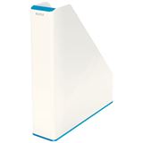 LEITZ Stehsammler WOW Duo Colour 53621036 perlwei&szlig;/blau