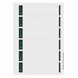 LEITZ 600 Ordneretiketten 1686-00-85 grau