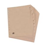 OXFORD Ordnerregister Touareg Vollformat blanko beige 12-teilig, 1 St. OXFORD Ordnerregister Touareg Vollformat blanko beige 12-teilig, 1 St.