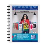 OXFORD Ringmappe vario-zipp wei&szlig;