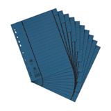 OXFORD Trennbl&auml;tter 1-10 blau, 100 St.