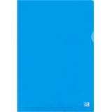 OXFORD 25 Sichth&uuml;llen DIN A4 blau glatt 0,15 mm