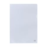 OXFORD 100 Sichth&uuml;llen DIN A4 transparent genarbt 0,15 mm