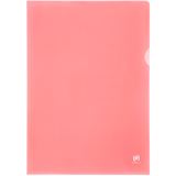 OXFORD 25 Sichth&uuml;llen DIN A4 rot glatt 0,15 mm