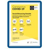 tarifold 2 Magnetrahmen selbstklebend Magneto blau