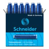 Schneider Tintenpatronen f&uuml;r F&uuml;ller blau 6 St.