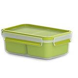 emsa Lunchbox CLIP & GO transparent 1,0 l, 1 St.