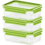 emsa Frischhaltedosen CLIP & CLOSE 5,8 cm hoch transparent 3x emsa Frischhaltedosen CLIP & CLOSE 5,8 cm hoch transparent 3x