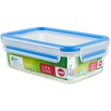 emsa Frischhaltedose CLIP & CLOSE 7,0 cm hoch transparent 1,0 l, emsa Frischhaltedose CLIP & CLOSE 7,0 cm hoch transparent 1,0 l,