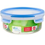 emsa Frischhaltedose CLIP & CLOSE 7,0 cm hoch transparent 0,85 l, emsa Frischhaltedose CLIP & CLOSE 7,0 cm hoch transparent 0,85 l,