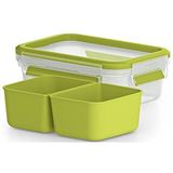 emsa Lunchbox CLIP & GO transparent 0,55 l, 1 St.