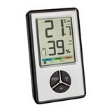 TFA&reg; EXACTO 30.5045.54 Wetterstation silber