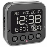 TFA digitaler Funkwecker BINGO 2.0 schwarz Kunststoff 60.2552.01