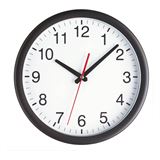 TFA&reg; Wanduhr 98.1077 wei&szlig; schwarz Kunststoff 4,6 x 30,0 cm