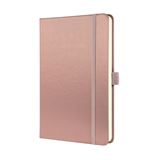 SIGEL Notizbuch CONCEPTUM A5 kariert, rose metallic Hardcover 194