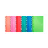 OXFORD Collegeblock My Colours Spiralbuch liniert DIN A5 ohne Rand OXFORD Collegeblock My Colours Spiralbuch liniert DIN A5 ohne Rand