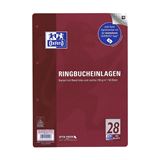 OXFORD Ringbucheinlage A4 kariert, 50 Bl&auml;tter