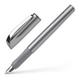 Schneider Ceod Shiny Patronenf&uuml;ller grau-metallic M (mittel)