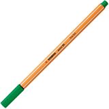 STABILO point 88 Fineliner gr&uuml;n 0,4 mm, 10 St.