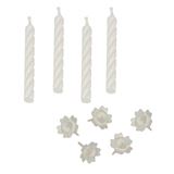 PAPSTAR 24 Geburtstagskerzen wei&szlig;