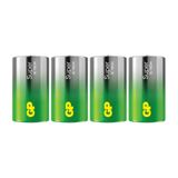 GP 4 Batterien SUPER Mono D 1,5 V