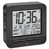 TFA digitaler Funkwecker 60.2536.01 schwarz Kunststoff