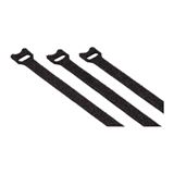 hama 20 Kabelbinder schwarz 00221008