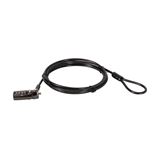 Conceptronic NBT Notebook Zahlenschloss Nano 1.8m sw