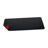 SIGEL Schreibtischunterlage Lederimitat schwarz/rot