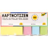 folia Haftnotizen-Set farbsortiert 1 Set