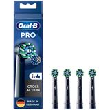 Oral-B 4 PRO Cross Action schwarz Zahnbürstenaufsätze