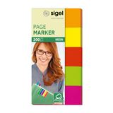 SIGEL NEON Haftmarker farbsortiert 5x 40 Streifen