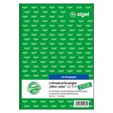 SIGEL Lohnabrechnung f&uuml;r geringf&uuml;gig/kurzfristig