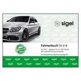 SIGEL Fahrtenbuch, Pkw mit Kraftstoffverbrauch Formularbuch FA614