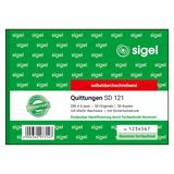 SIGEL Quittung mit MwSt. separat ausgewiesen, mit fortlaufenden