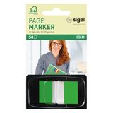 SIGEL Z-Marker Haftmarker gr&uuml;n 50 Streifen