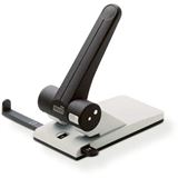 novus Registraturlocher B 265 hellgrau-dunkelgrau