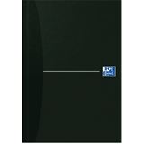 OXFORD Notizbuch Office Essentials DIN A5 liniert, schwarz Hardcover