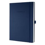 SIGEL Notizbuch Conceptum&reg; ca. DIN A4 liniert, blau Hardcover 194