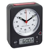 TFA Funkwecker COMBO wei&szlig; Kunststoff 9,0 x 11,5 cm