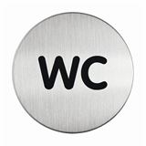 DURABLE Piktogramm "WC" rund 8,3 cm