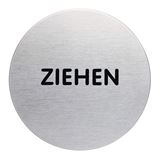 DURABLE Piktogramm "Ziehen" rund 6,5 cm