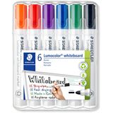 STAEDTLER 351 WP6 X Whiteboard-Marker farbsortiert 2,0 mm, 6 St. STAEDTLER 351 WP6 X Whiteboard-Marker farbsortiert 2,0 mm, 6 St.