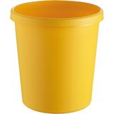 helit Papierkorb 18,0 l gelb