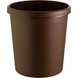 helit Papierkorb 18,0 l braun