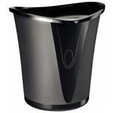 LEITZ Allura Papierkorb 18,0 l schwarz