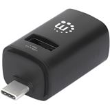 MANHATTAN 3-Port USB Typ-C Kombo-Hub USB-C-Stecker auf 3x USB-A 1x 5