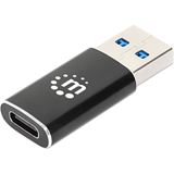 Manhattan USB-A auf USB-C Adapter USB 3.2 Gen 2 10Gbps