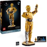 LEGO Star Wars 75398 C-3PO B, baubarer Droide, Geschenk f&uuml;r