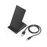 10 Watt hama QI-FC10S Induktive Ladestation schwarz 1,0 m
